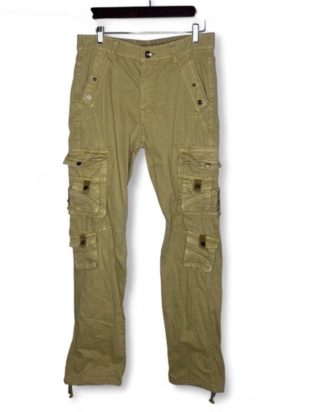 Y2K Vintage Junye Japanese Tactical Cargo Utility Military Pants Paratrooper
